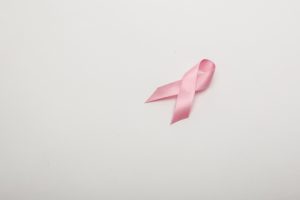 pink ribbon that represents breast cancer awareness month