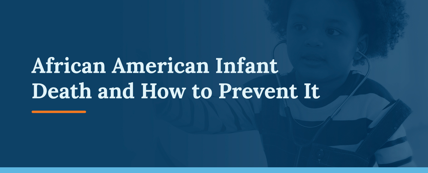 Article Header Titled African American Infant Death and How to Prevent It by the Hamilton Health Center in Harrisburg