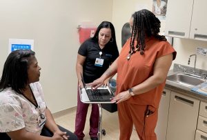 three providers training at the Hamilton Health Center in Harrisburg PA