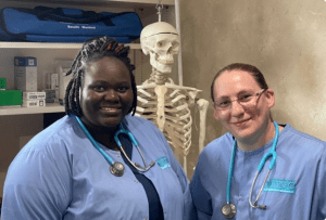 two employees from the Hamilton Health Center in the NIMAA program