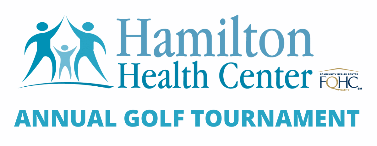 Logo for the Hamilton Health Center Annual Golf Tournament